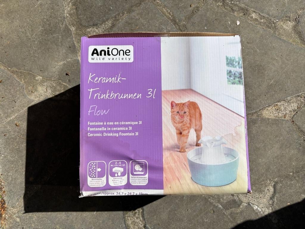 Fontaine à eau pour chat 3L, Enlèvement, Comme neuf