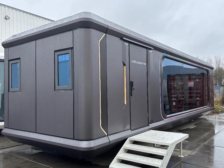 AB-CABINS Luxe 39 m² Instapklaar & Volledig Uitgerust!, Caravans en Kamperen, Stacaravans, tot en met 2, Verzenden