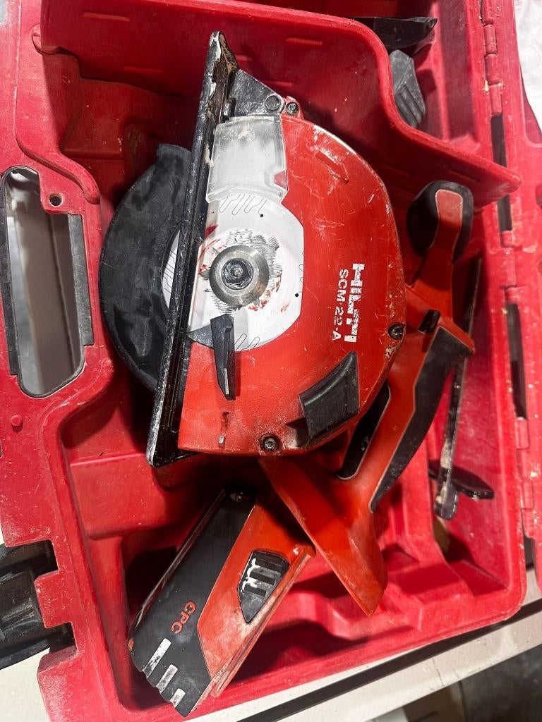 Hilti SCM 22-A, Ophalen, Gebruikt, Accu