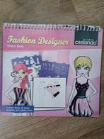 Fashion designer tekenboekje voor kinderen, Ophalen of Verzenden, Zo goed als nieuw, Papier, Schets- of Tekenboek