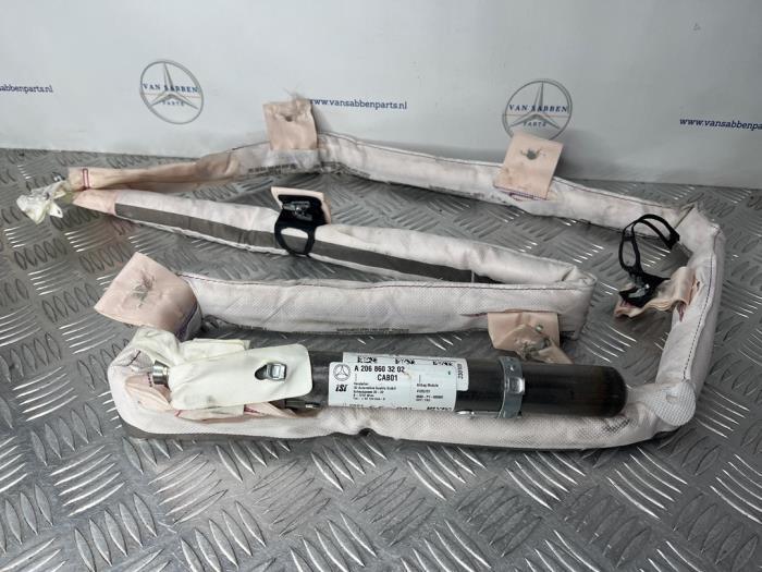 Airbag plafond gauche d'un Mercedes C-Klasse, Autos : Pièces & Accessoires, Autres pièces automobiles, Mercedes-Benz, Utilisé