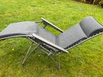 Lafuma Relaxstoel zeo-gravity grijs, Tuin en Terras, Ophalen, Zo goed als nieuw, Verstelbaar