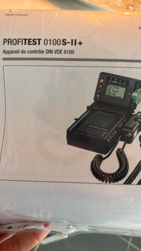 Profitest 0100S-II installatietester, Doe-het-zelf en Bouw, Elektriciteit en Kabels, Zo goed als nieuw, Ophalen