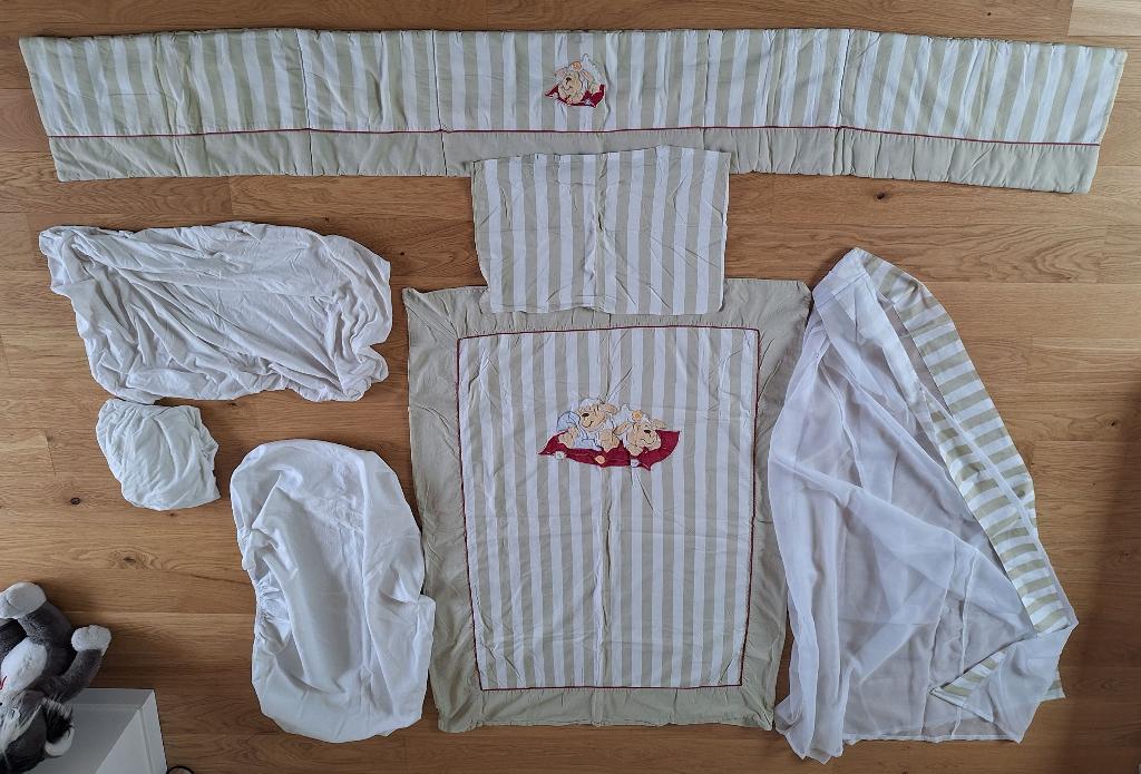 Linge de lit bébé, Garçon ou Fille, Beige, Housse de couette, Enlèvement