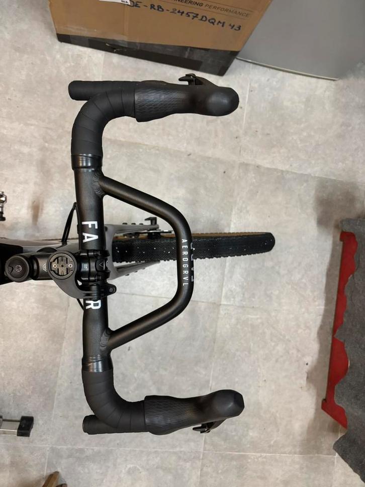 Ride FARR aero gravel stuur, Fietsen en Brommers, Fietsonderdelen, Zo goed als nieuw, Stuur, Ophalen of Verzenden
