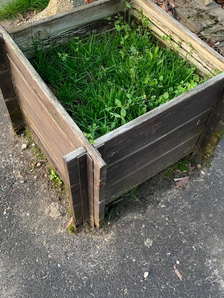 Grote en kleine plantenbak, Ophalen, Gebruikt