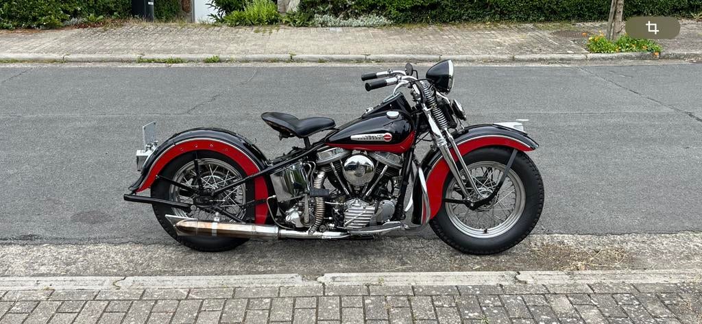 Harley davidson 1948 panhead springer, Motos, Particulier