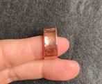 Handgemaakte koperen ring maat 55., Handtassen en Accessoires, Ophalen of Verzenden, Nieuw, 17 tot 18, Dame of Heer