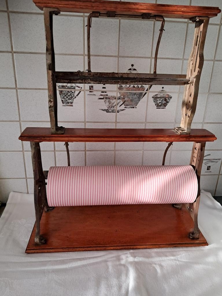 Ancien devidoir de papier (boucherie), Enlèvement