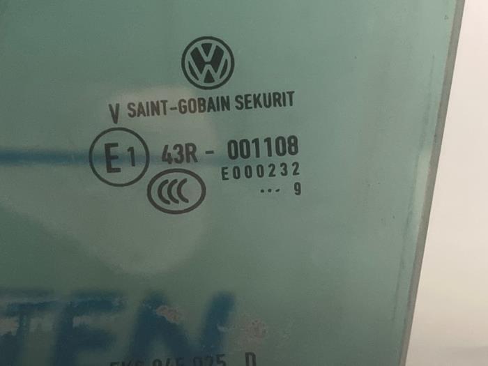 Vitre portière 4portes arrière gauche d'un Volkswagen Golf, Volkswagen, -, 3 mois de garantie, Utilisé