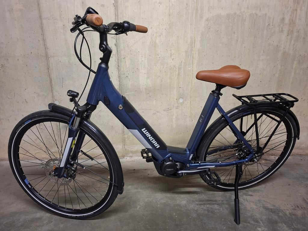 Top Winora E-bike - !!! Amper 480 Km !!! - Nieuwstaat !!!, Ophalen