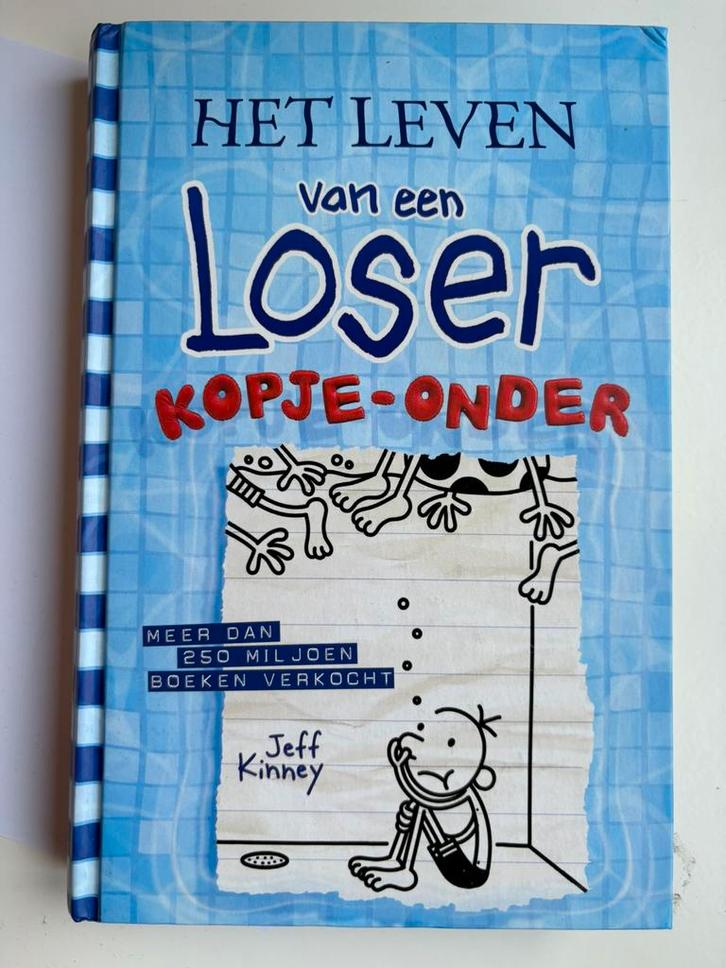 Jeff Kinney - Kopje-onder, Boeken, Kinderboeken | Jeugd | 10 tot 12 jaar, Ophalen of Verzenden