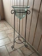 Decoratieve bloempot met metalen standaard – 106 cm hoog, Enlèvement, Comme neuf