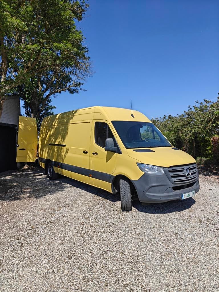 Mercedes-Benz Sprinter, Auto's, Bestelwagens en Lichte vracht, Bedrijf, Airconditioning, Multifunctioneel stuurwiel, Radio, Schuifdeur