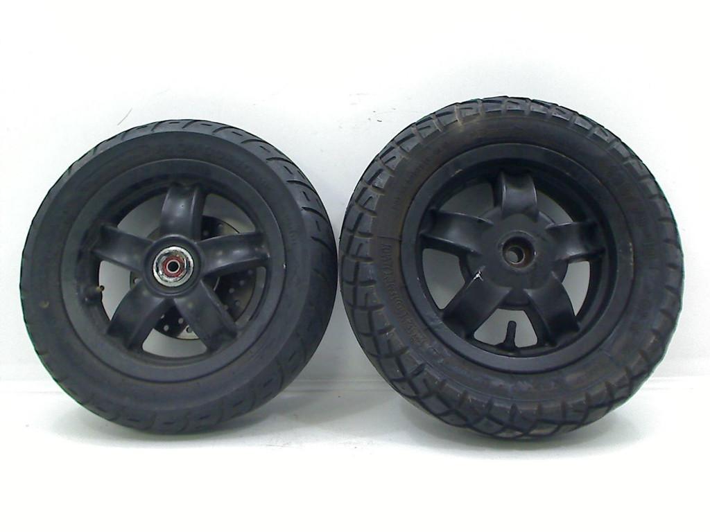 VELGENSET Piaggio Zip 4T 2006-2018 (C25 2V EMEA 50cc), Gebruikt, Overige typen, Piaggio