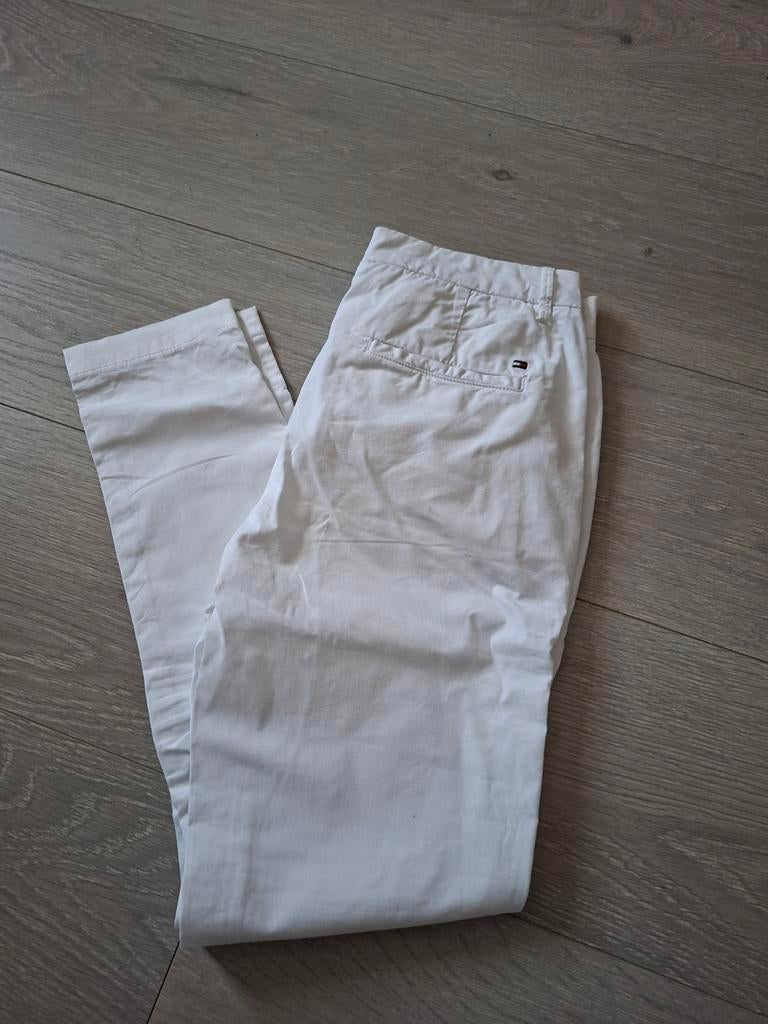 Pantalon blanc Tommy Hilfiger M36, W28 - W29 (confection 36), Tommy hilfiger, Enlèvement ou Envoi, Comme neuf