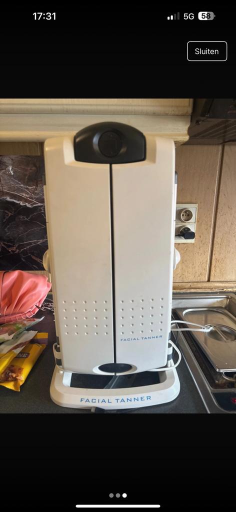 Gezichtsbruiner, Elektronische apparatuur, Zonnebanken en Gezichtsbruiners, Ophalen, Zo goed als nieuw, Gezichtsbruiner