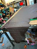 Chocolade bruin halve huid 1.4 mm dikte soepel en glad A-133, Hobby en Vrije tijd, Ophalen of Verzenden, Zo goed als nieuw, Bruin