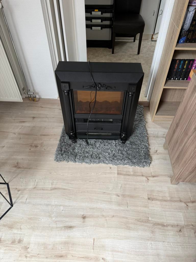 Elektronische vuurtje, Maison & Meubles, Cheminées, Enlèvement, Utilisé, Cheminée sur pied, Cheminée électrique