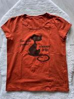 t-shirt maat S/M (nr6779), Kleding | Dames, T-shirts, Oranje, Ophalen of Verzenden, Korte mouw, Maat 36 (S)