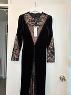 Lea lis by isabel garcia Zwarte velvet avond jurk lace beige, Galajurk, Beige, Nieuw, Ophalen of Verzenden