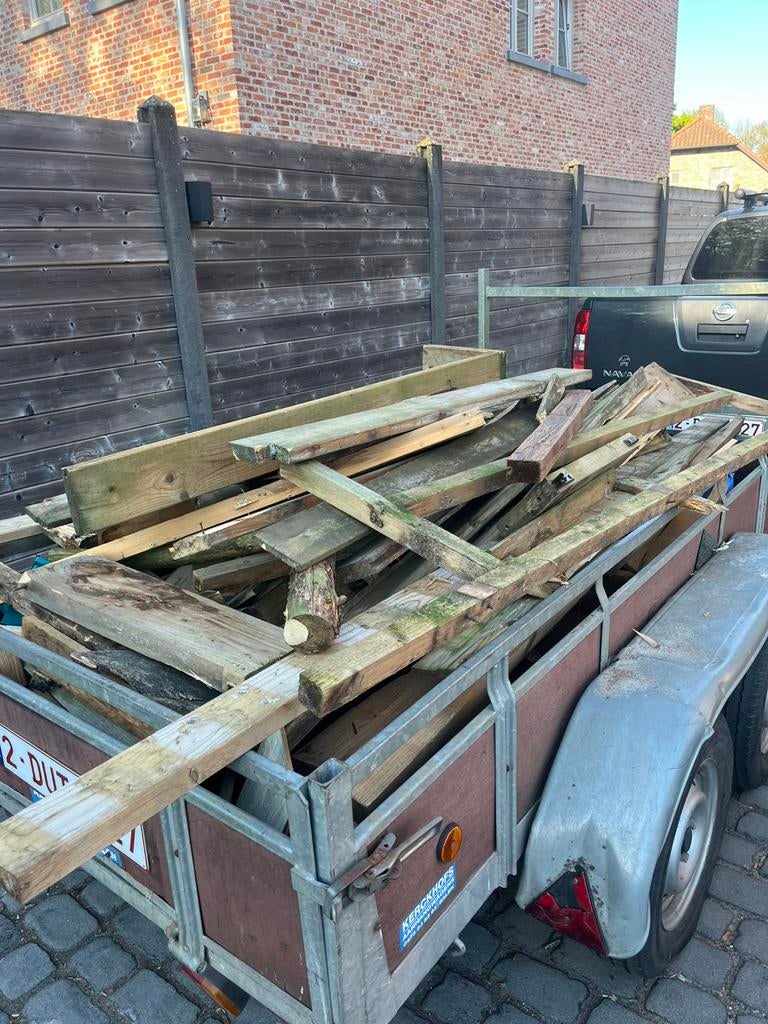 Gratis brandhout, Tuin en Terras, Brandhout, Ophalen