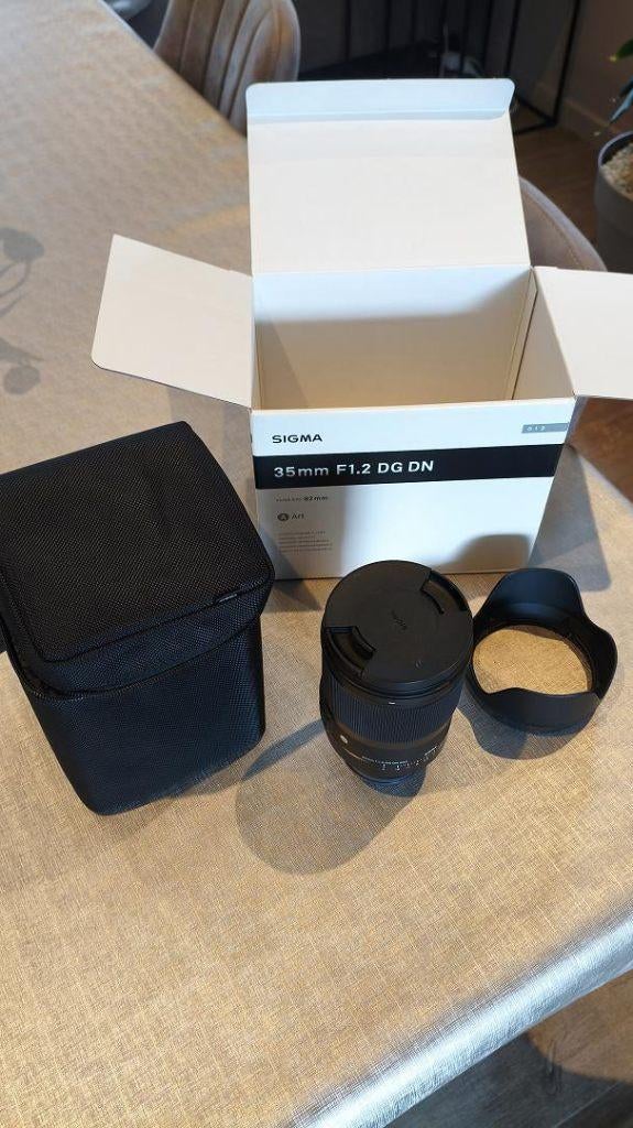 Sigma Art 1.2 35mm DG DN Sony E, Enlèvement, Comme neuf, Lentille standard