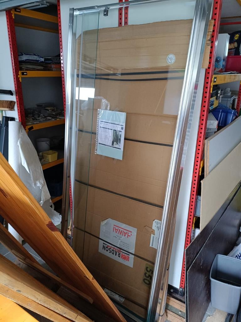 Porte de douche 86 x 100, Enlèvement