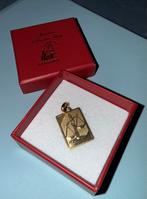 Gouden hanger sterrenbeeld Weegschaal (Libra) – in doosje, Ophalen, Overige voorstellingen, Zo goed als nieuw, Goud