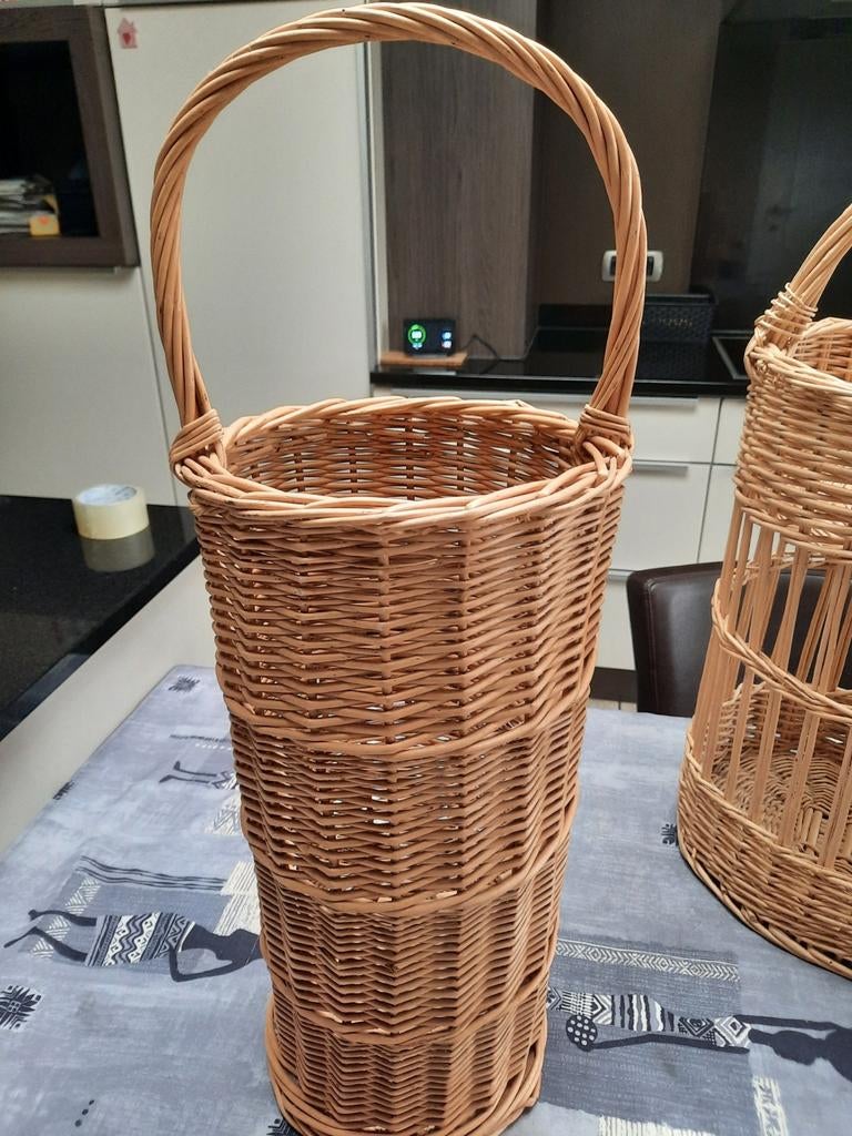 Rieten paraplubak, Ophalen, Riet