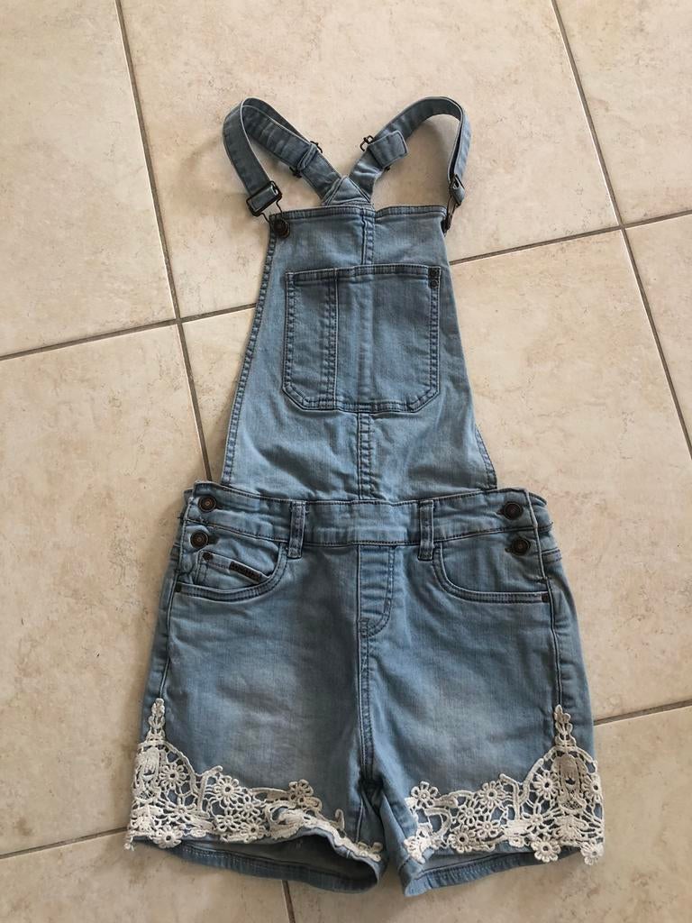 Salopette, maat 34/XS, Kleding | Dames, Spijkerbroeken en Jeans, Ophalen of Verzenden, Zo goed als nieuw