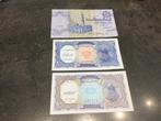 Egypte 3 verschillende bankbiljetten, Ophalen of Verzenden, Egypte
