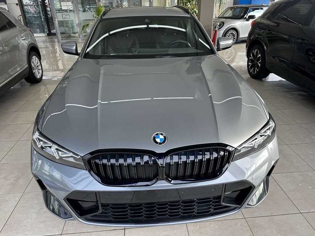 BMW 3 Serie 318 iA Touring M Sport|Sfeer|HiFi|Apple&Android|, Autos, Détection des panneaux routiers, Argent ou Gris, Achat, Noir