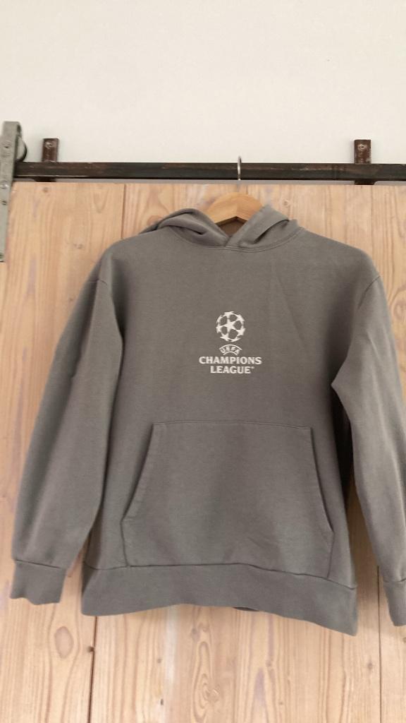 ZARA grijze hoodie Champions League, Ophalen, Gebruikt, Jongen of Meisje, Trui of Vest