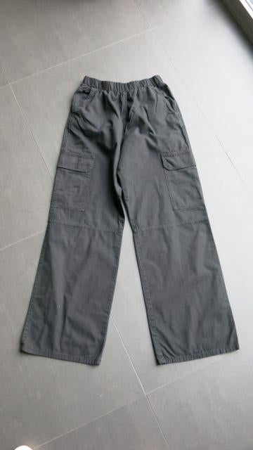 Zwarte broek van de H&M (maat 170), Broek, Gebruikt, Meisje, H&M