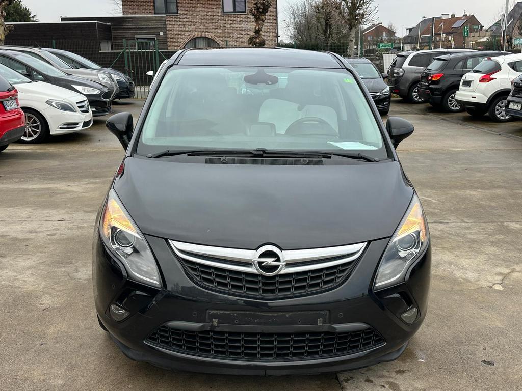 Opel Zafira Tourer 1.4L Benzine 2015 Euro 6, Auto's, Opel, Euro 6, 7 zetels, Bedrijf, 1364 cc