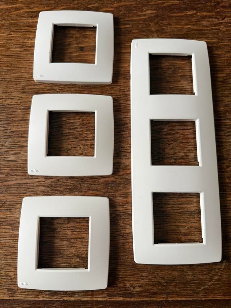 Niko afdekplaat original white, Ophalen of Verzenden, Nieuw