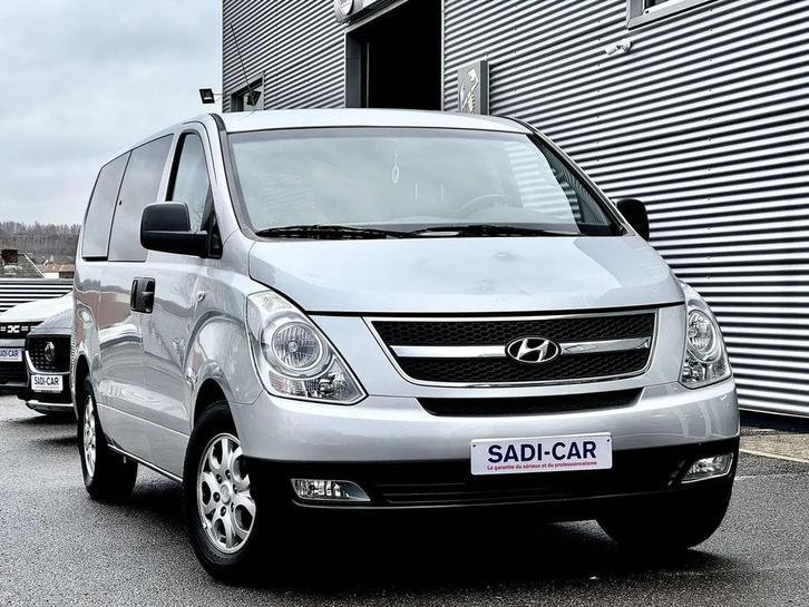 Hyundai H-1 2.5 CRDi 163cv 6 PL - UTILITAIRE DOUBLE CABINE, Autos, Camionnettes & Utilitaires, Entreprise, Achat, ABS, Airbags