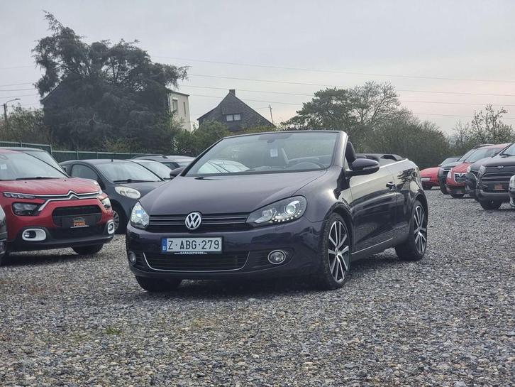 Volkswagen Golf Cabriolet Golf Cabriolet 2.0 CR TDi FULL FUL, Auto's, Volkswagen, Te koop, Golf, ABS, Adaptieve lichten, Airbags