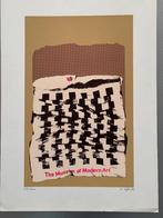 Renaat Ivens - zeefdruk - abstracte compositie, Antiek en Kunst, Ophalen of Verzenden