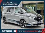 Ford Transit Custom 2.5 232 CV PHEV | DOUBLE CABINE | 41.157, Automaat, Stof, Gebruikt, Zwart