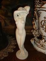 Plaasteren beeldje van een naakte vrouw., Enlèvement