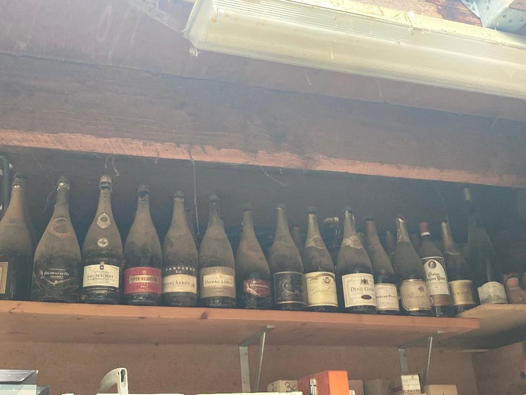 verzameling magnus flessen champagne, Enlèvement, Comme neuf, Champagne