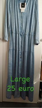 Lang jeanskleed K-design Large, Kleding | Dames, K-design, Overige kleuren, Maat 42/44 (L), Nieuw