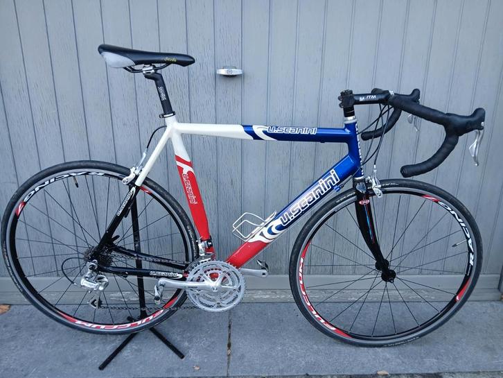 Vélo de course U.Scanini Campagnolo Veloce, Vélos & Vélomoteurs, Vélos | Vélos de course, Utilisé, Plus de 20 vitesses, 28 pouces