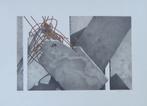 ROGER WITTEVRONGEL / BETONPLAAT / KLEURLITHO / 56x76cm SIG, Enlèvement ou Envoi