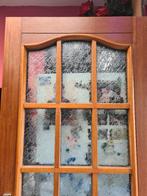 Porte d'entrée en meranti H110 cm X L93 cm  2017, Bricolage & Construction, Enlèvement, Comme neuf, Fenêtre de façade ou Vitre