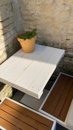 Bistrotafel vrij zwaar, Tuin en Terras, Tuintafels, Ophalen, Vierkant, Hout