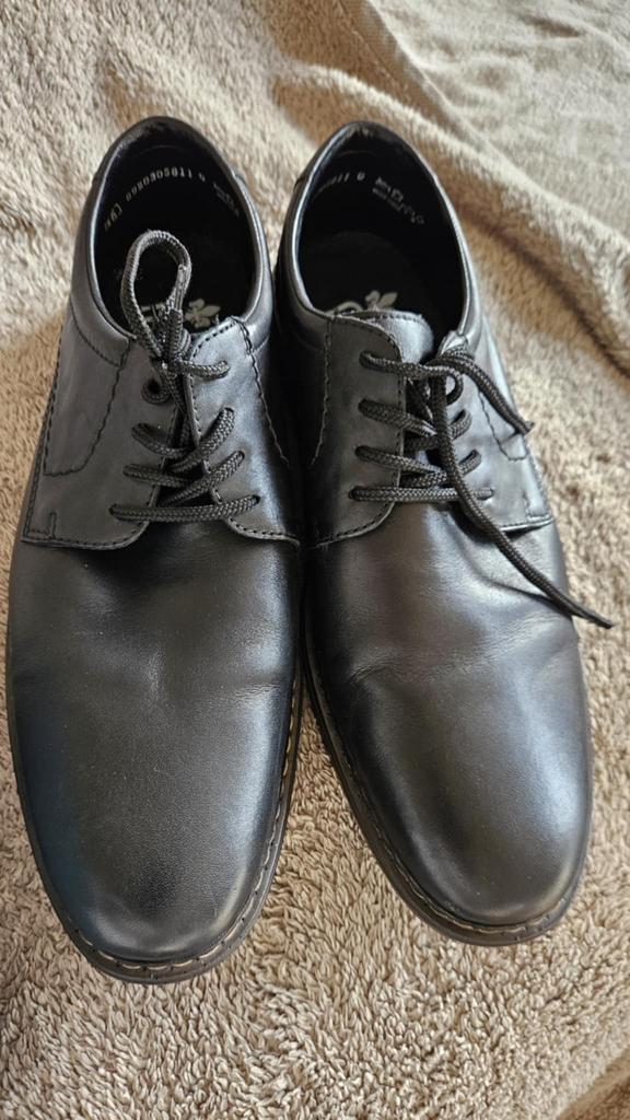 Nieuwe leren  Rieker heren schoenen  maat 46, Ophalen, Nieuw