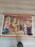 Schoolplaat In de halle van Ieper, Antiek en Kunst, Ophalen